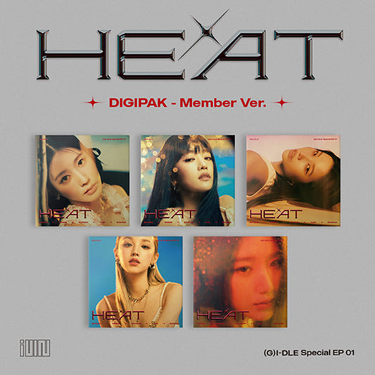 (G)I-Dle - Heat - Digipak - Member Version - Special Album
