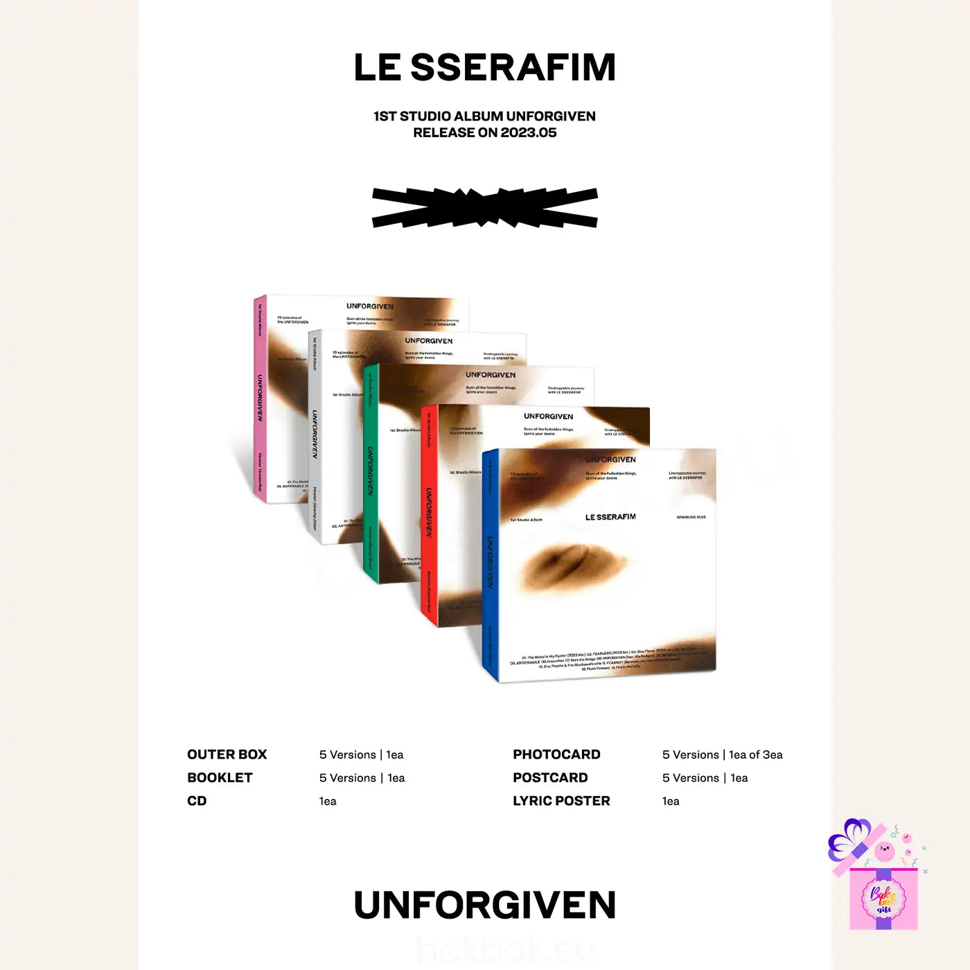 Le Sserafim - Unforgiven (Compact Version)