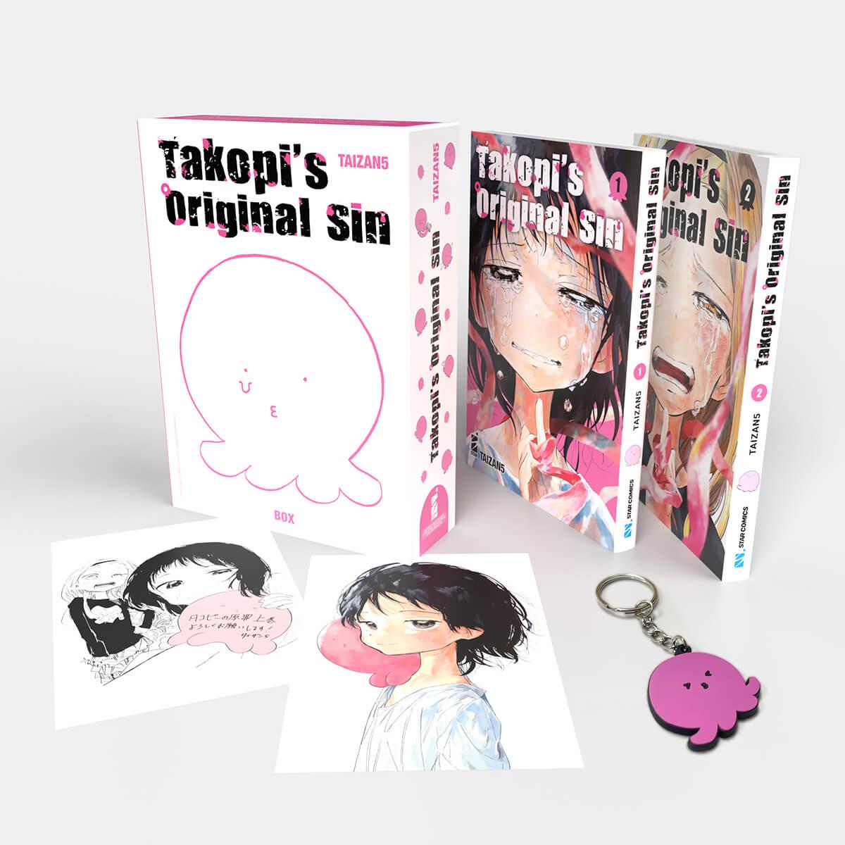 TAKOPI'S ORIGINAL SIN - BOX VOL. 1 E 2 CON GADGET