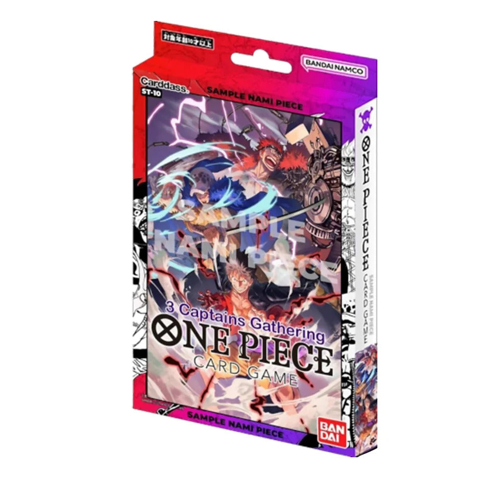 ONE PIECE CARD GAME ULTRA DECK - THE THREE CAPTAINS - ST 10 - ENG -